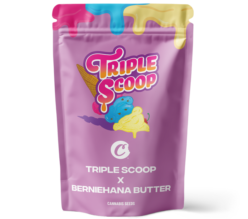 Triple Scoop X Berniehana Butter – 6 Pack (Feminized Seeds)