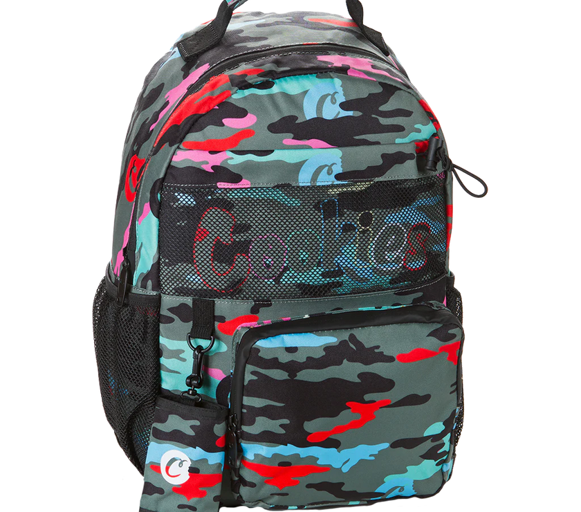 COOKIES Backpack with mesh pocket