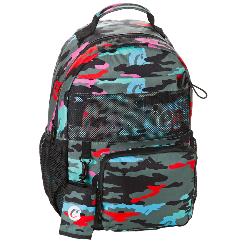 COOKIES Backpack with mesh pocket