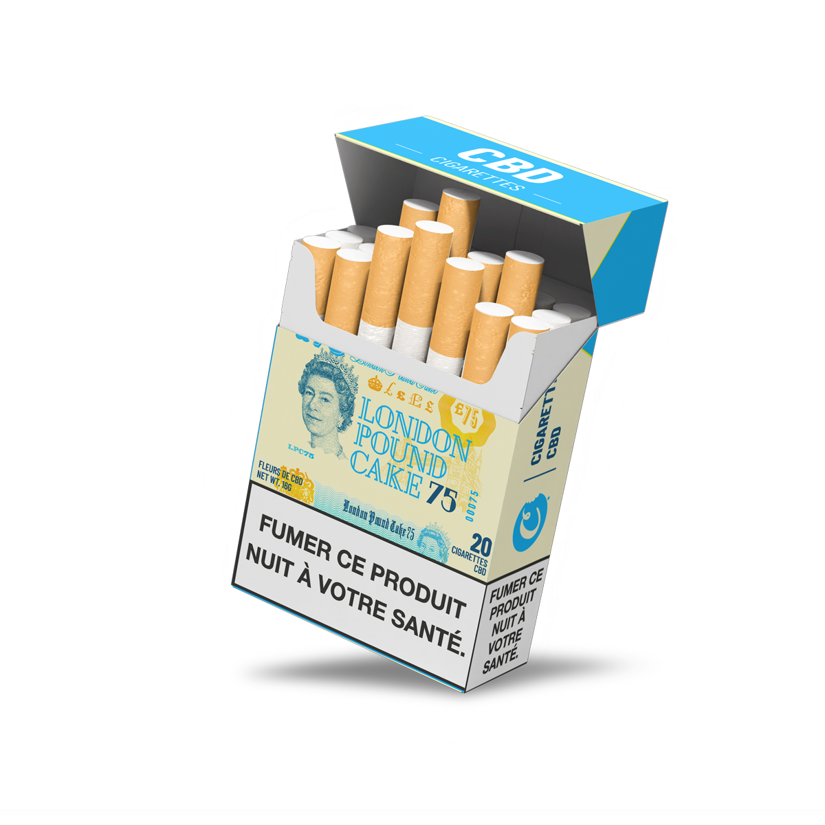 LONDON POUND CAKE 75 COOKIES