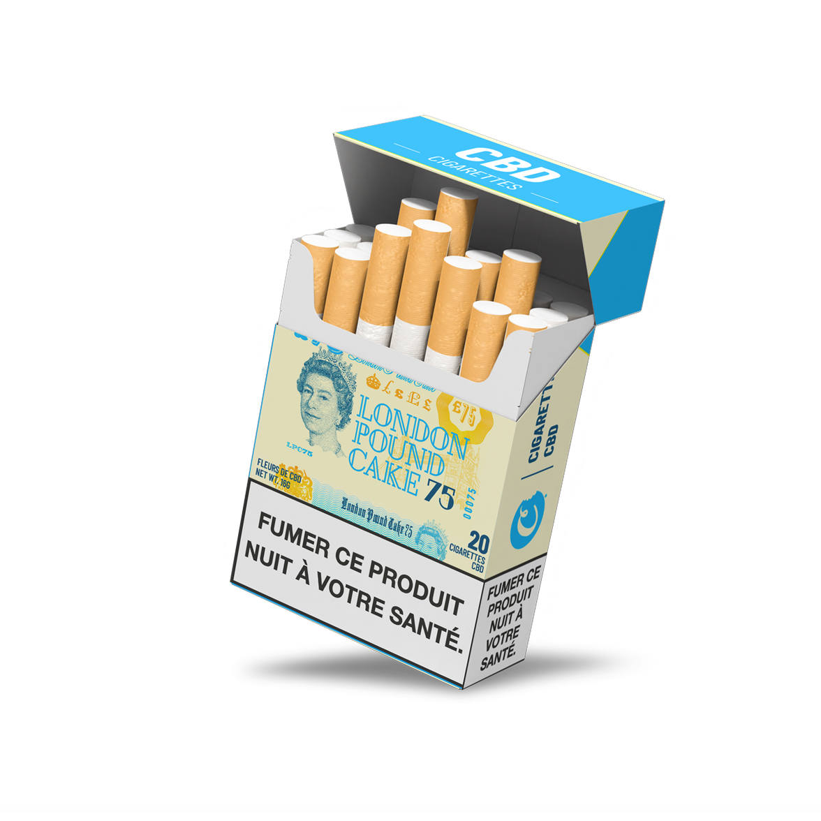 LONDON POUND CAKE 75 COOKIES