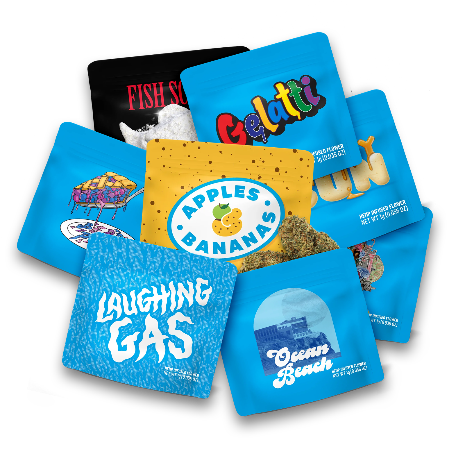 INFUSIERTE Blüten BUNDLE x 8