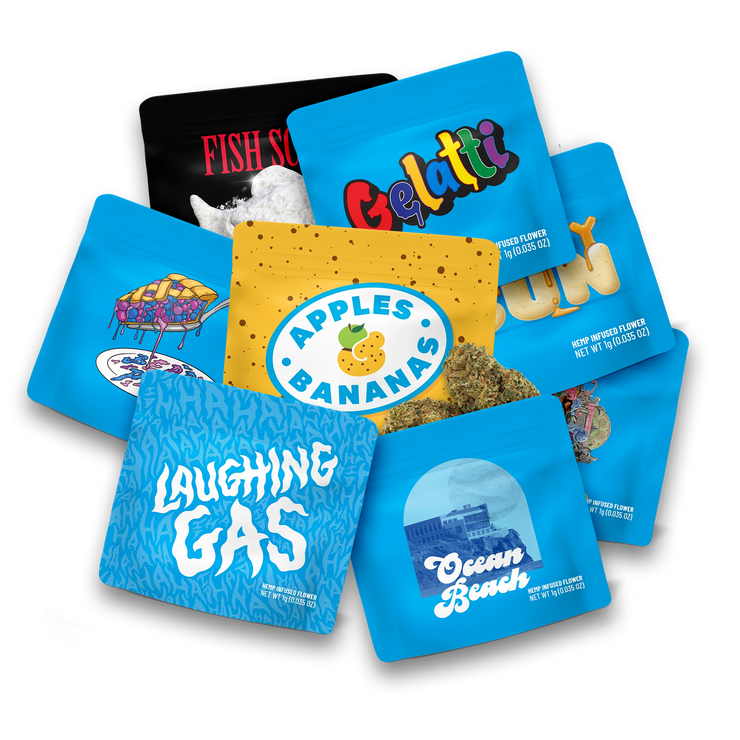 Infused Flowers Pack x 8