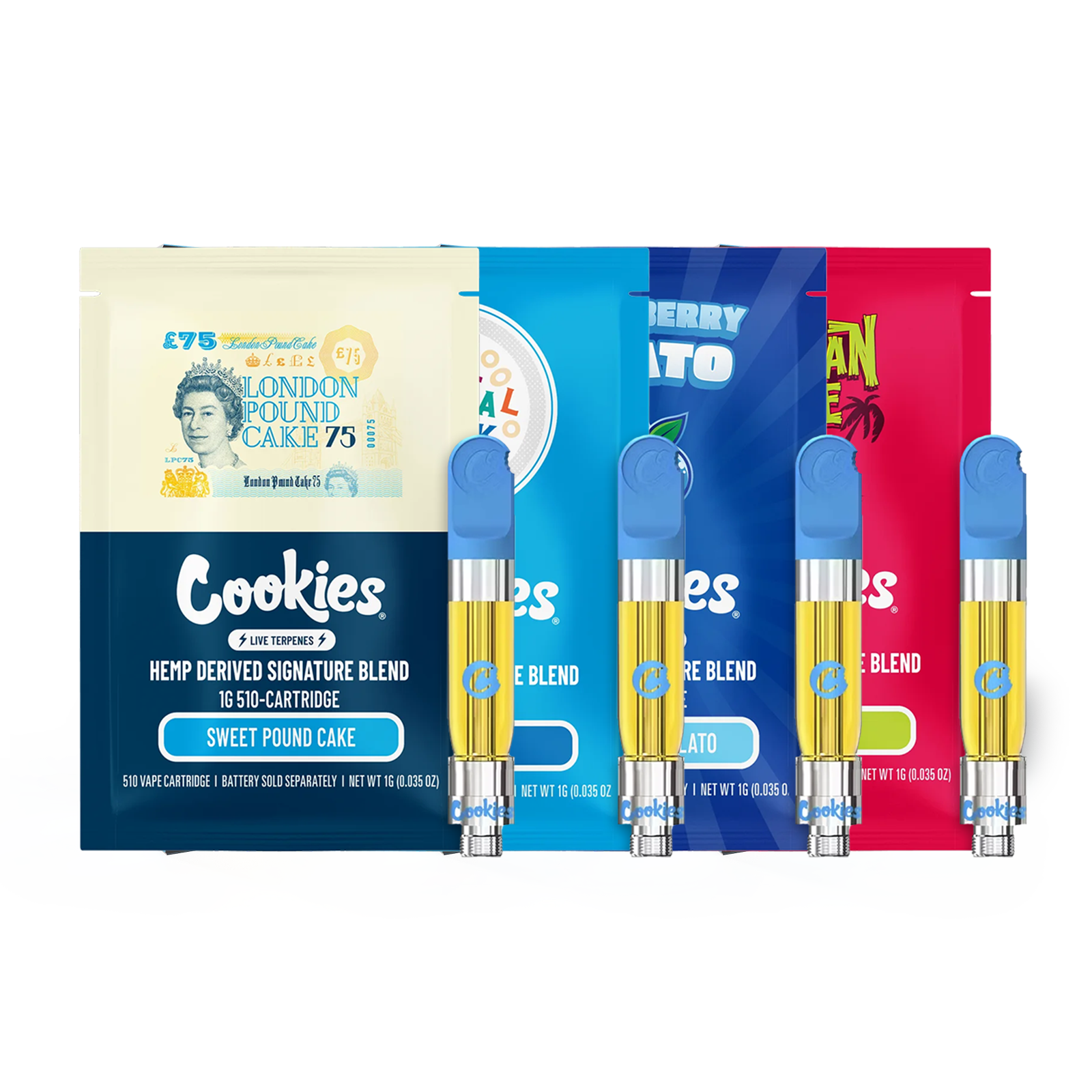 Infused Cartridge Pack x 4