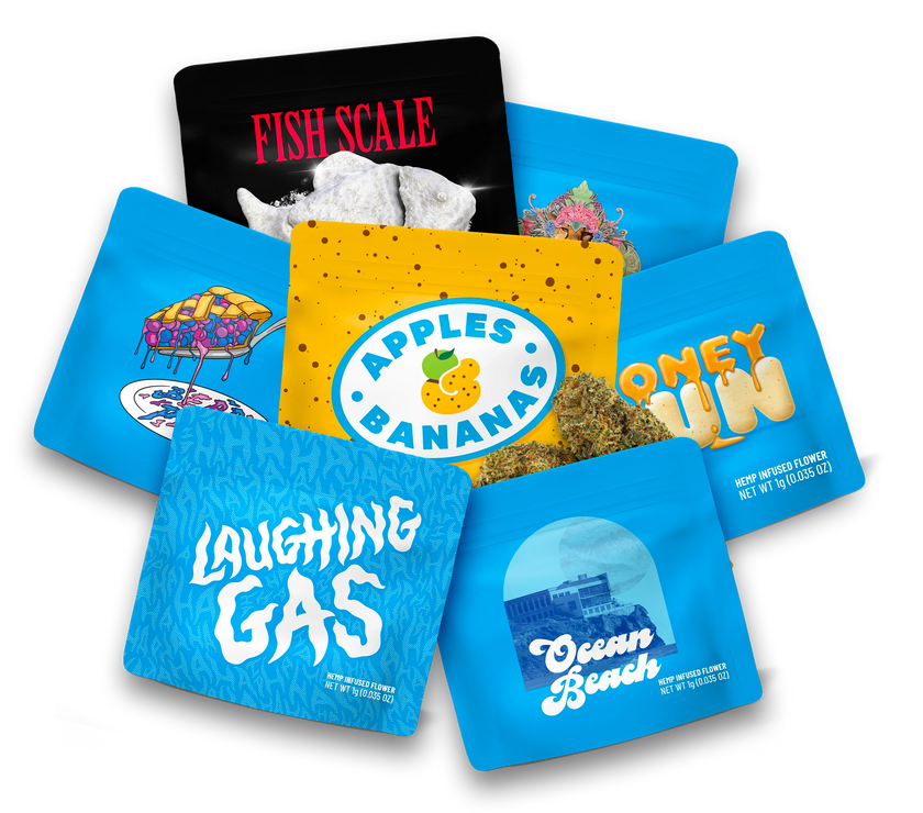 Infused Flowers Pack x 8