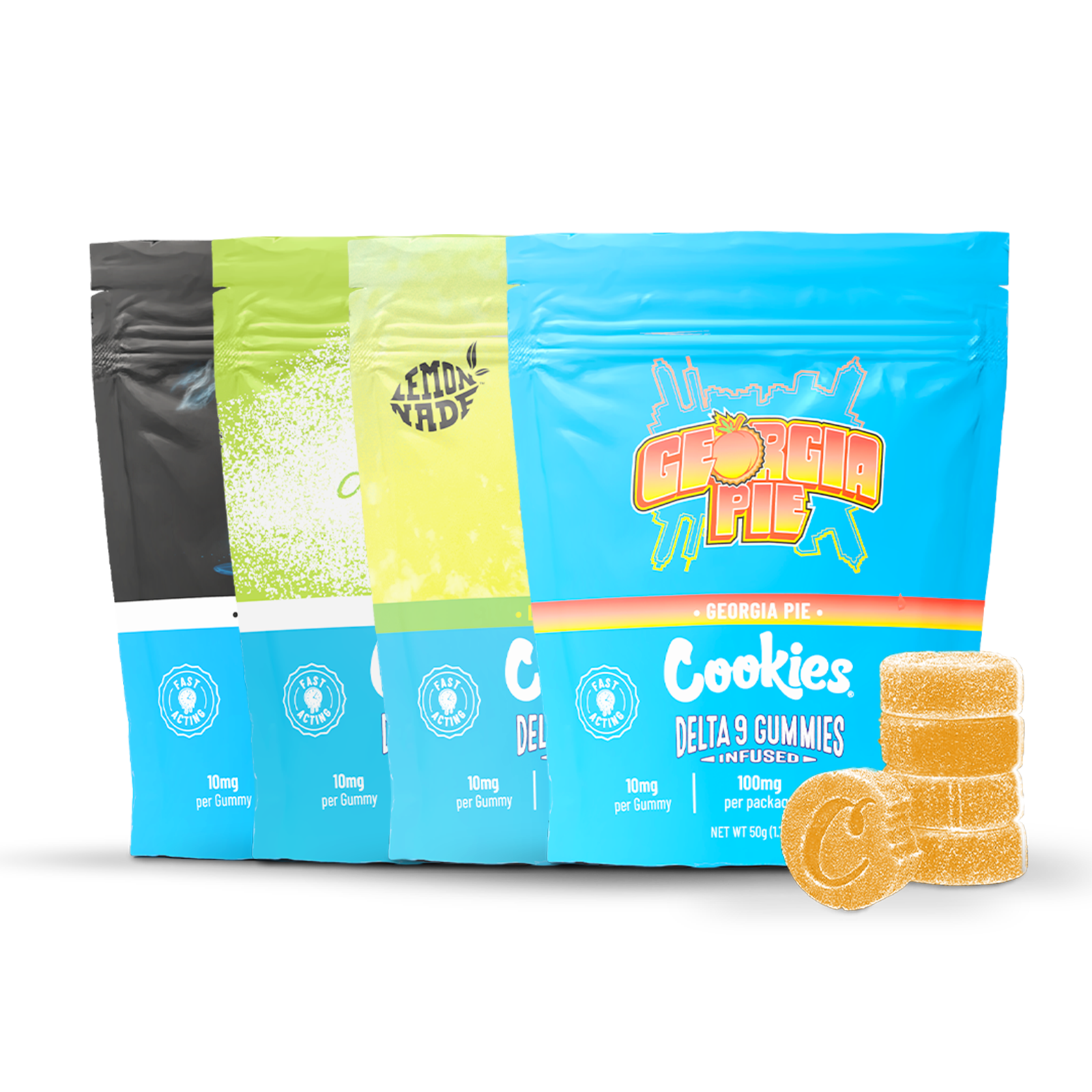 THC Gummies Pack x 4