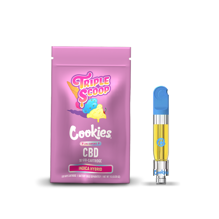 Cartridge CBD Triple Scoop COOKIES B2B