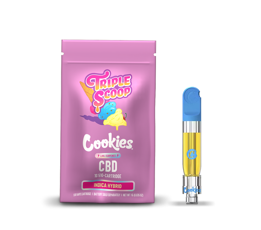 Cartridge CBD Triple Scoop COOKIES B2B